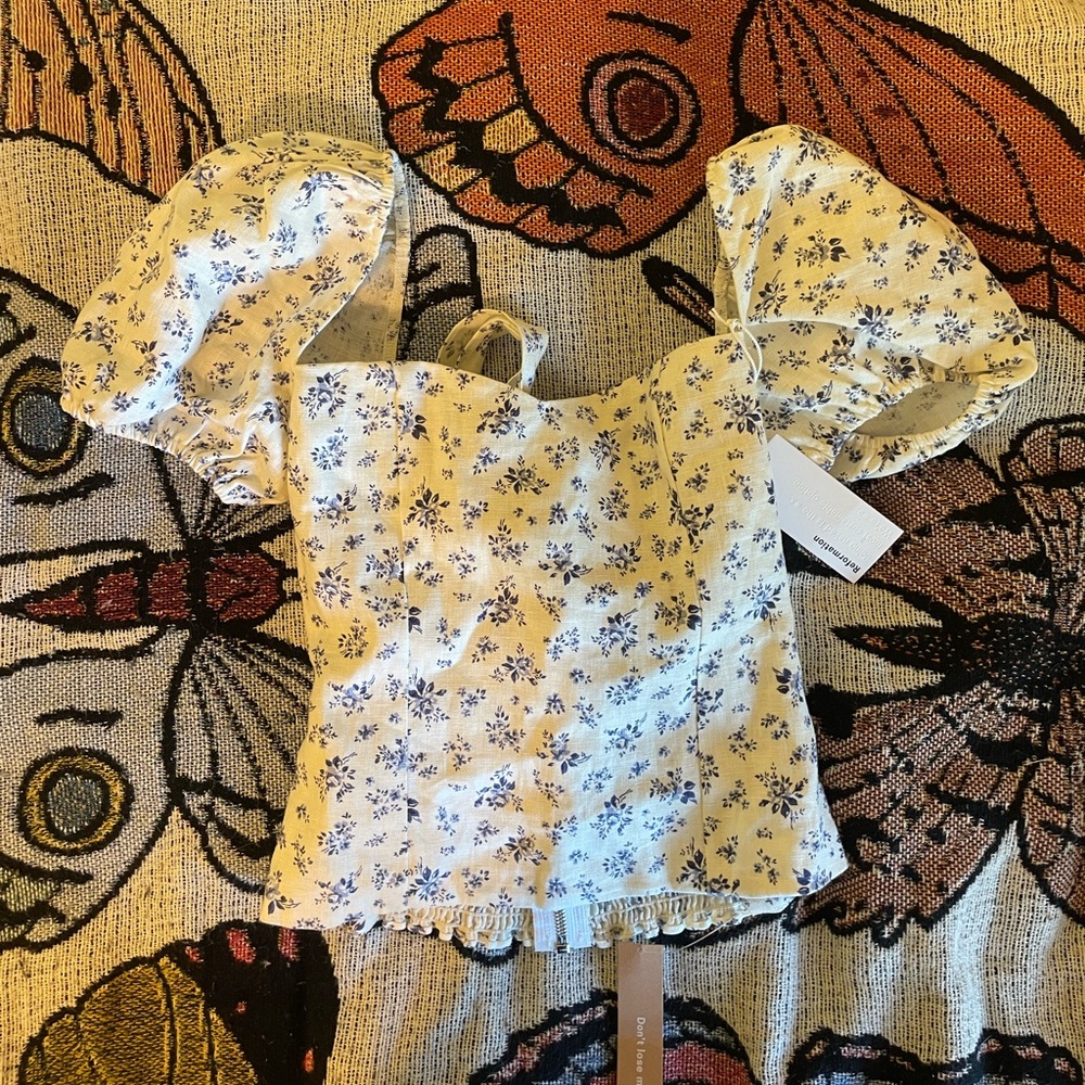 reformation shirt worn once